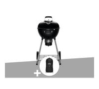 Barbecue à charbon charcoal kettle premium 47 cm + housse de protection - napole