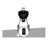 Barbecue à charbon charcoal kettle premium 47 cm + housse de protection - napole