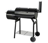 Master Grill & Party Barbecue au charbon de bois avec fumoir Locomotive MG507A