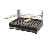 Barbecue au charbon de bois réglable en 3 hauteurs GRILLOIR - grilloir à poser