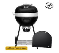 Barbecue à charbon Kettle PRO 57 cm - Phantom + Plancha