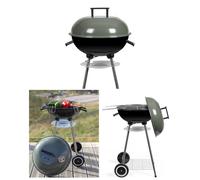 Barbecue à charbon Vert Ø 41 cm Grille de cuisson chromée Type WEBER