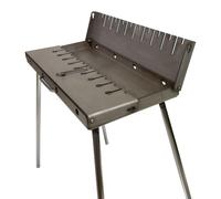 Barbecue à charbon pliable, idéal pour une utilisation en extérieur