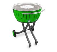 Barbecue à charbon portable 60cm vert - lg-gr-600 - lotusgrill