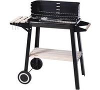 Barbecue Charbon Rectangulaire Compact, Idéal Pour Balcons Et Petits Jardins - Bbq Collection