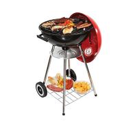 Barbecue à charbon rouge 41 cm Livoo