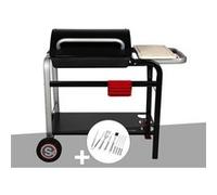 Barbecue à charbon Somagic Vulcano 2600 + Malette 8 ustensiles