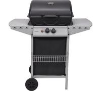 Barbecue à gaz 5,5kW, 2 brûleurs, acier 97,3 × 53 ×102 cm