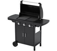 Barbecue à gaz Campingaz Compact 3 LX 2 en 1 - Mixte Grill / Plancha