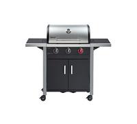 Barbecue à gaz Chicago 3 R TURBO - - 3 brûleurs dont 1 brûleur turbo zone - Surface de cuisson 60 x 42
