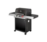 Barbecue à gaz Colorado Black 3 I Turbo - - 3 brûleurs dont 1 Turbo Zone - 1 brûleur arrière infrarouge