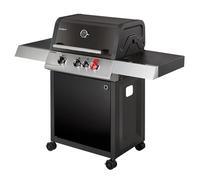 Barbecue à gaz Colorado Black 3 I Turbo - - 3 brûleurs dont 1 Turbo Zone - 1 brûleur arrière infrarouge