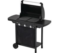Barbecue à gaz Compact 3 LD 3 brûleurs tubulaires en acier avec allumage piézoélectrique