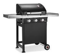 Barbecue à Gaz En Acier Inoxydable Avec Grille De Cuission Rexon Pts3 De La Marque Landmann Noir G