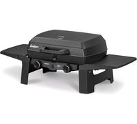 Barbecue à gaz Enders Urban II, barbecue de table, fonction griller, cuisiner et cuire au four, 2 brûleurs en acier inoxydable, avec thermomètre de cuisson, barbecue de balcon, barbecue de camping,