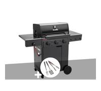 Barbecue à gaz essential 3g - 3 brûleurs+ kit 3 ustensiles - char-broil