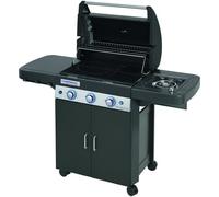Barbecue a gaz grill et plancha CAMPINGAZ LS DARK 3 Classic bruleurs inox allumage piezo fonte émaillée