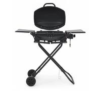Barbecue à gaz, idéal pour l'intérieur et l'extérieur, portable, avec 1 zone de cuisson