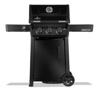 Napoleon Barbecue à gaz Freestyle 365 F365DPK, 3 brûleurs, porte, brûleurs inox — Noir
