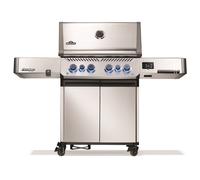 Barbecue à gaz Napoleon Prestige 500 connecté - Inox