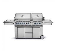 Barbecue à gaz Napoleon Prestige Pro 825 4 brûleurs + 2 Sizzle Zone + brûleur arrière + fumoir