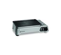Barbecue à gaz portable 1900W Plaque anti adhesive amovible Camping + Mallette de transport KEMPER