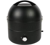 Barbecue à gaz portable avec grille en acier inoxydable, idéal pour les aventures en camping et les feux de plage