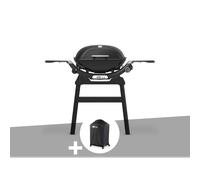 Barbecue à gaz q 2200n noir avec pied + housse - weber