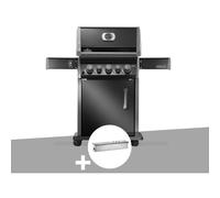 Barbecue à gaz Rogue 425 RB 3 brûleurs + 1 réchaud latéral + 1 brûleur rôtissoire + Boitier de fumage - Napoléon