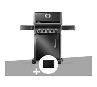 Barbecue à gaz Rogue 425 RB 3 brûleurs + 1 réchaud latéral + 1 brûleur rôtissoire + Plancha - Napoléon
