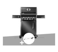 Barbecue à gaz Rogue 425 RB 3 brûleurs + 1 réchaud latéral + 1 brûleur rôtissoire + Rôtissoire - Napoléon