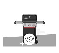 Barbecue à gaz spirit e-325 + set d'accessoires clipsables weber works - weber