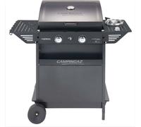 Barbecue à gaz sur roulettes avec 2 brûleurs en acier et réchaud latéral XPERT 200 LS PLUS