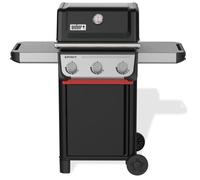 Barbecue à gaz - Weber - Spirit E-310 - 3 brûleurs en acier inoxydable - 7kW - Thermomètre - Noir