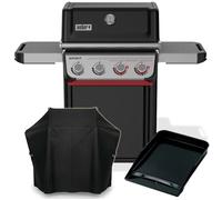 Barbecue à gaz Weber Spirit E-425 avec Plancha + Housse