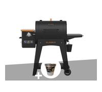 Barbecue à pellets onyx classic 700 + 6 seaux jetable - pit boss