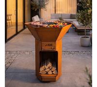 Barbecue ASH Core Plancha en acier Corten