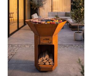Barbecue ASH Core Plancha en acier Corten