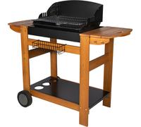 Somagic Barbecues Barbecue au charbon Senlis – chariot bois, cuve noire