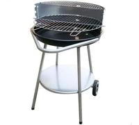 Barbecue au charbon de bois - AKTIVE - 51 x 82 x 51 cm - Noir - Piezo électrique - Sur chariot