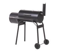 Gril à charbon de bois avec fumoir Black Katla Lumarko