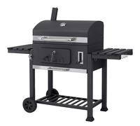 Barbecue au charbon de bois, fumoir offset, ventilation réglable, décapsuleur
