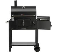 Barbecue au charbon Deluxe avec fonction fumoir 112 x 62 x 121 cm (fumoir) 35 kg