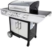 Somagic Barbecues Barbecue au gaz BRISBANE 4 brûleurs 14 kW + plaque de cuisson