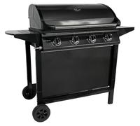 Barbecue - HAPPY GARDEN - RENO - 4 brûleurs - Surface 76 x 41 5 cm - Thermomètre intégré