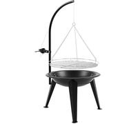 Barbecue Avec Grille De Barbecue Ø 55 Cm | Barbecue Au Charbon De Bois Avec Bol À Feu | Trépied Pour Chaudière À Ragoût