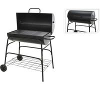 BBQ Collection Barbecue au charbon de bois Cylindre sur roulettes