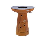 Barbecue brasero en acier Nero 62 x 75 cm (DxH) Orange