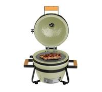 Cecotec Barbecue Céramique Grill à Charbon DragonFire 3200. Résistant à 1000ºC, Diamètre 60cm, Système Rise & Feast, Chambre Hermétique, Roues Sécurisées, Thermomètre Intégré, Grille, Fume et Enfourne
