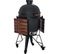 Barbecue charbon BASTARD BU201 Urban Large Complete noir sur chariot 57 cm